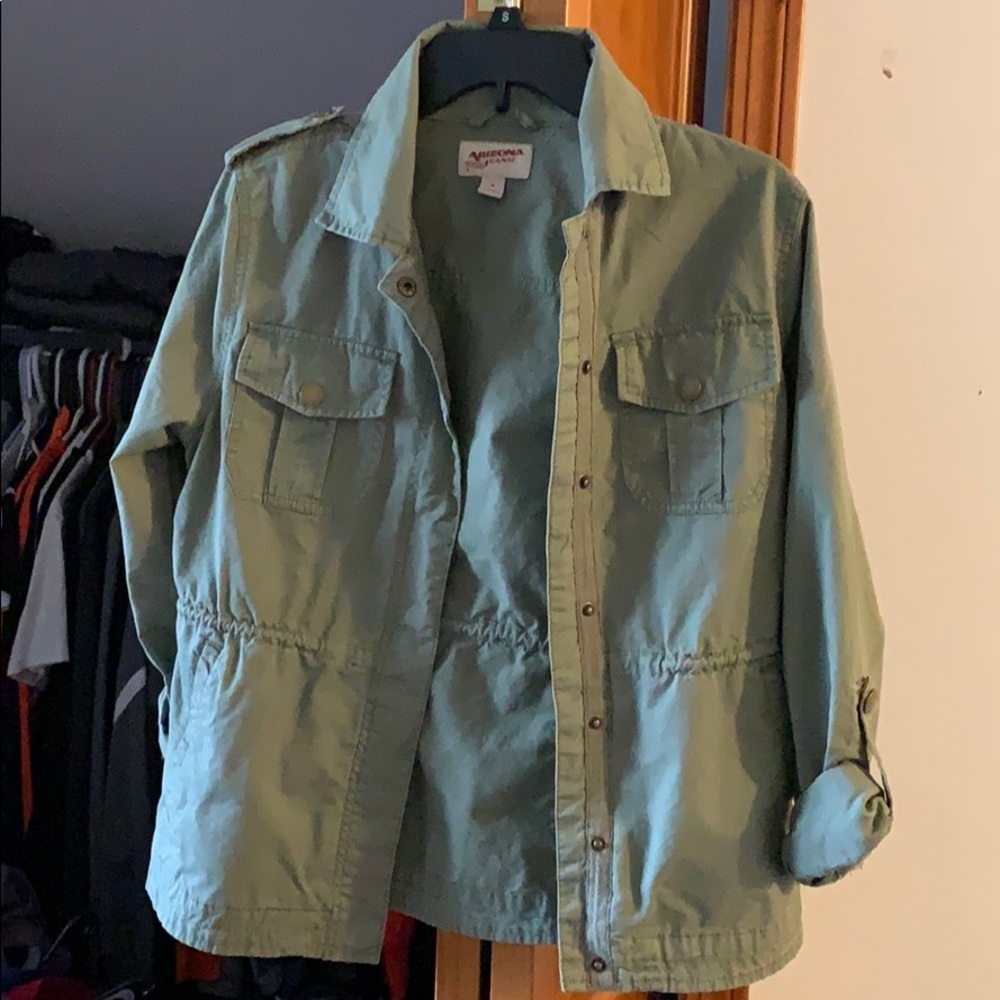 Olive green jacket